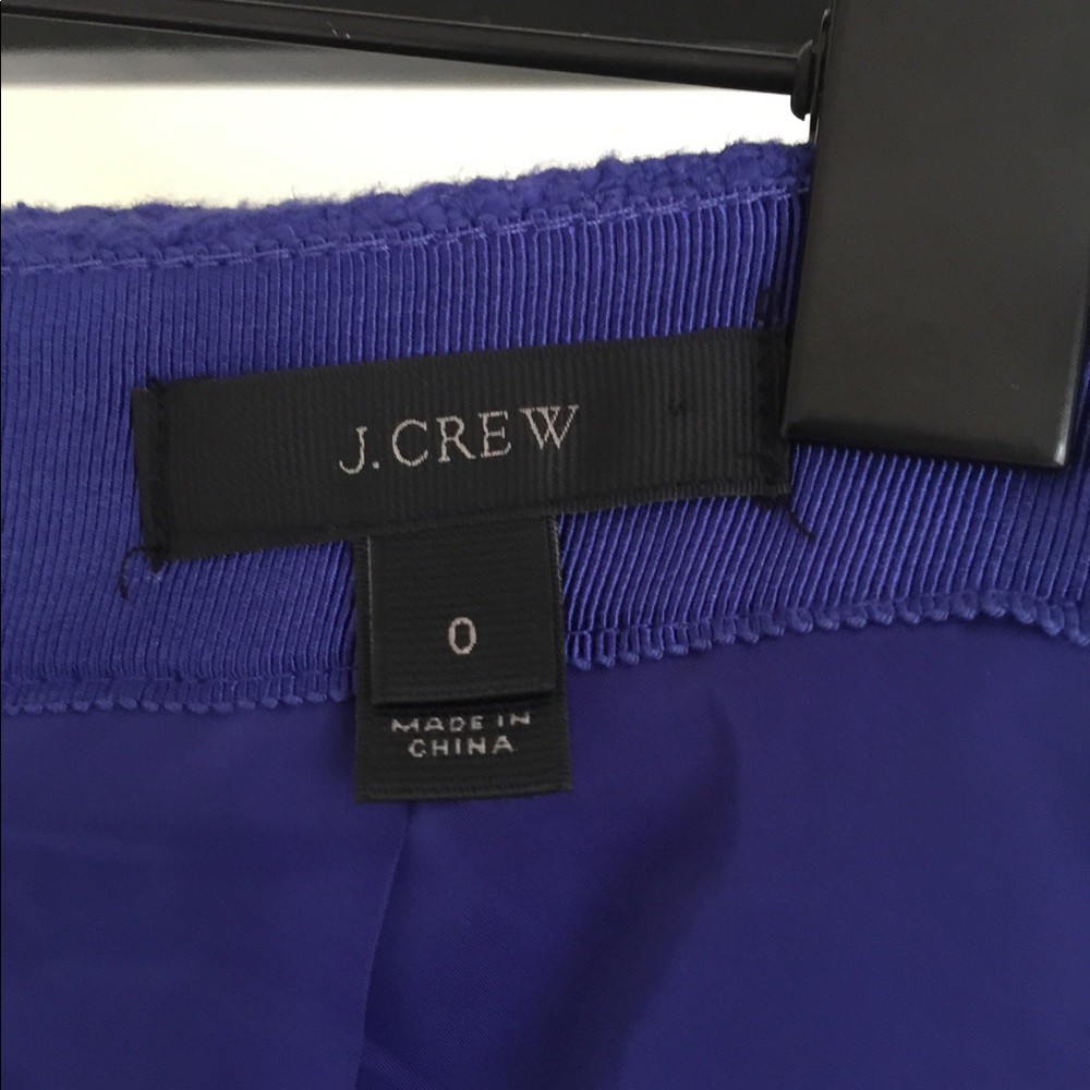 JCrew Textured Tweed Pencil Skirt with Fringes - Picture 8 of 15